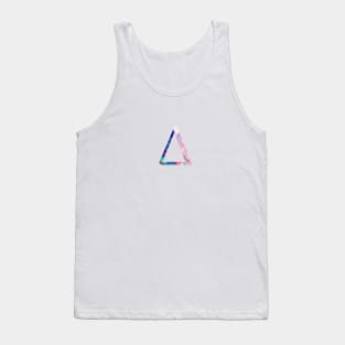 Rainbow Marble Delta Tank Top